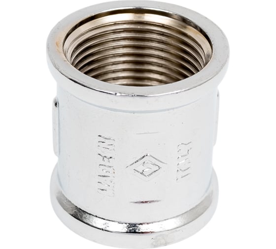 Муфта Bugatti арт.145C 3/4" хром. 01450052