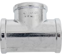 Тройник Bugatti арт.140C 1/2" хром. 01400023