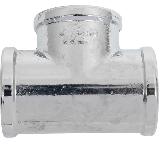 Тройник Bugatti арт.140C 1/2" хром. 01400023