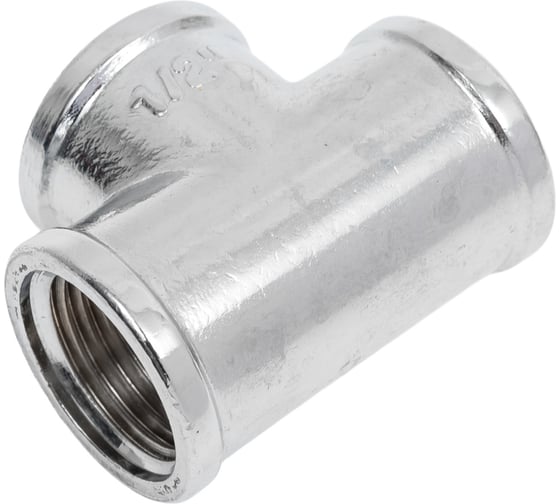 Тройник Bugatti арт.140C 1/2" хром. 01400023