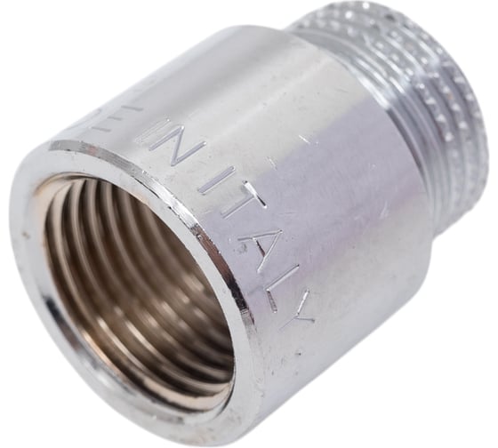 Удлинитель Bugatti Вр/Нр, круглый, 3/4"x20, хром, арт.139C 01390032 1