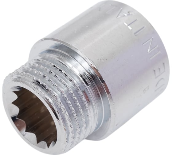Удлинитель Bugatti Вр/Нр, круглый, 3/4"x20, хром, арт.139C 01390032