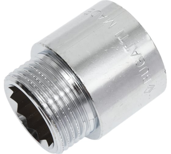Удлинитель Bugatti Вр/Нр, круглый, 1"x30, хром, арт.139C 01390057 1