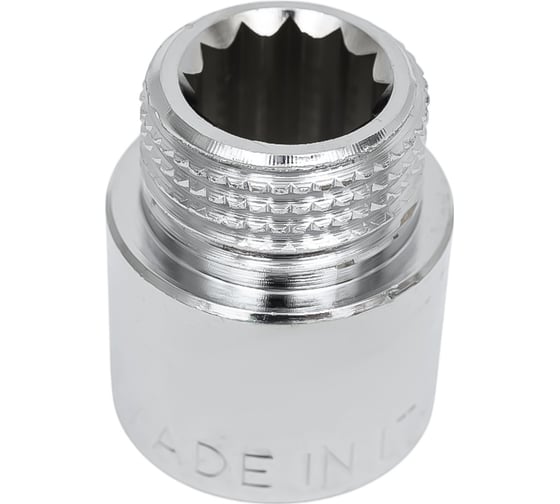 Удлинитель Bugatti Вр/Нр, круглый, 1/2"x20, хром, арт.139C 01390018