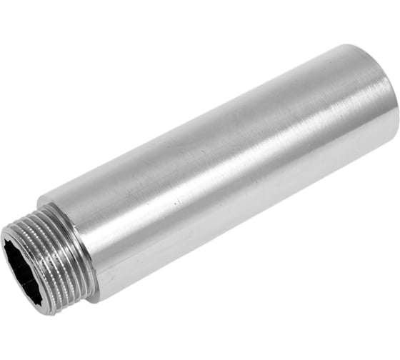 Удлинитель Bugatti Вр/Нр, круглый, 3/4"x100, хром, арт.139C 01390046