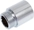 Удлинитель Bugatti Вр/Нр, круглый, 3/4"x30, хром, арт.139C 01390034 3