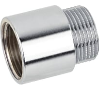 Удлинитель Bugatti Вр/Нр, круглый, 3/4"x80, хром, арт.139C 01390045