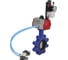 Затвор DN.ru QT450-304-NBR-2W-Fb-H Ду125 Ру16 LUG пн.привод, пн.распределитель, БПВ D050-52092 1