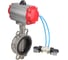 Затвор DN.ru 304-304-EPDM-2W-Fb-H Ду65 Ру16 пневмопривод, пневмораспределитель D050-46867 3