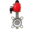 Затвор DN.ru 304-304-PTFE-2W-Fb-H Ду100 Ру16 пневмопривод, пневмораспределитель D050-46663 2