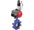 Затвор DN.ru QT450-QT450-EPDM-2W-Fb-H Ду125 Ру16 LUG пн.привод, пн.распределитель, БПВ D050-52146 1