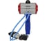 Затвор DN.ru QT450-QT450-EPDM-2W-Fb-H Ду50 Ру16 LUG пневмопривод, пн.распределитель D050-50261 8