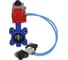 Затвор DN.ru QT450-QT450-EPDM-2W-Fb-H Ду65 Ру16 LUG пневмопривод, пн.распределитель D050-51975 6