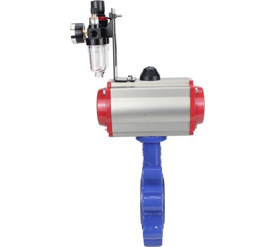 Затвор DN.ru QT450-QT450-EPDM-2W-Fb-H Ду80 Ру16 LUG пн.привод, пн.распределитель, БПВ D050-52144