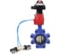 Затвор DN.ru QT450-QT450-NBR-2W-Fb-H Ду100 Ру16 LUG пн.привод, пн.распределитель, БКВ D050-50660 2