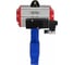 Затвор DN.ru QT450-QT450-NBR-2W-Fb-H Ду125 Ру16 LUG пневмопривод, пн.распределитель D050-52008 7