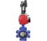Затвор DN.ru QT450-QT450-NBR-2W-Fb-H Ду125 Ру16 LUG пн.привод, пн.распределитель, БПВ D050-52104 6