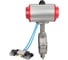 Затвор DN.ru 304-304-VITON-2W-Fb-H Ду80 Ру16 пневмопривод, пневмораспределитель D050-46798 4