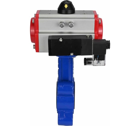 Затвор DN.ru QT450-304-EPDM-2W-Fb-H Ду50 Ру16 LUG пневмопривод, пн.распределитель D050-52034