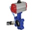 Затвор DN.ru QT450-QT450-NBR-2W-Fb-H Ду65 Ру16 LUG пневмопривод, пн.распределитель D050-51981 3