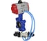 Затвор DN.ru QT450-QT450-NBR-2W-Fb-H Ду65 Ру16 LUG пневмопривод, пн.распределитель D050-51981 7