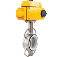 Дисковый затвор DN.ru 304-304-PTFE-2W-Fb-H Ду100 Ру16 электропривод QT-008 220В D050-46292