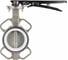 Дисковый поворотный затвор DN.ru 304-304-PTFE-2W-Fb-H Ду100 Ру16 с рукояткой D050-46252 1
