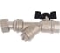 Kран шаровой для воды Bugatti с фильтром DN15 Rp1/2" x G3/4" PN20 арт.5501 05501026 4