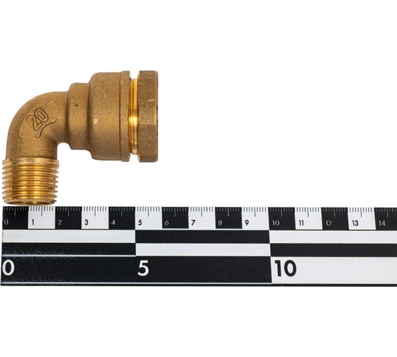 Угольник с наружной резьбой Bugatti 1/2"_20 арт.3035 30350038