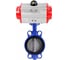 Затвор DN.ru QT450-304-EPDM-2W-Fb-H Ду125 Ру16 LUG пневмопривод D050-52726 1