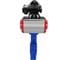Затвор DN.ru QT450-304-EPDM-2W-Fb-H Ду65 Ру16 LUG пневмопривод, БКВ D050-50202 3