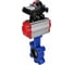 Затвор DN.ru QT450-304-EPDM-2W-Fb-H Ду65 Ру16 LUG пневмопривод, БКВ D050-50202 4