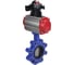 Затвор DN.ru QT450-304-NBR-2W-Fb-H Ду125 Ру16 LUG пневмопривод, БКВ D050-50211 1