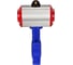 Затвор DN.ru QT450-304-NBR-2W-Fb-H Ду125 Ру16 LUG пневмопривод D050-51828 8