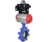 Затвор DN.ru QT450-304-NBR-2W-Fb-H Ду125 Ру16 LUG пн.привод, пн.распределитель, БКВ D050-52500 5