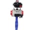 Затвор DN.ru QT450-304-NBR-2W-Fb-H Ду125 Ру16 LUG пн.привод, пн.распределитель, БКВ D050-52500 8