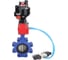 Затвор DN.ru QT450-304-NBR-2W-Fb-H Ду125 Ру16 LUG пн.привод, пн.распред., БПВ, БКВ D050-52557 2