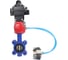 Затвор DN.ru QT450-304-NBR-2W-Fb-H Ду50 Ру16 LUG пн.привод, пн.распределитель, БКВ D050-52232 6