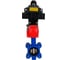 Затвор DN.ru QT450-304-NBR-2W-Fb-H Ду80 Ру16 LUG пневмопривод, БКВ D050-51898 2