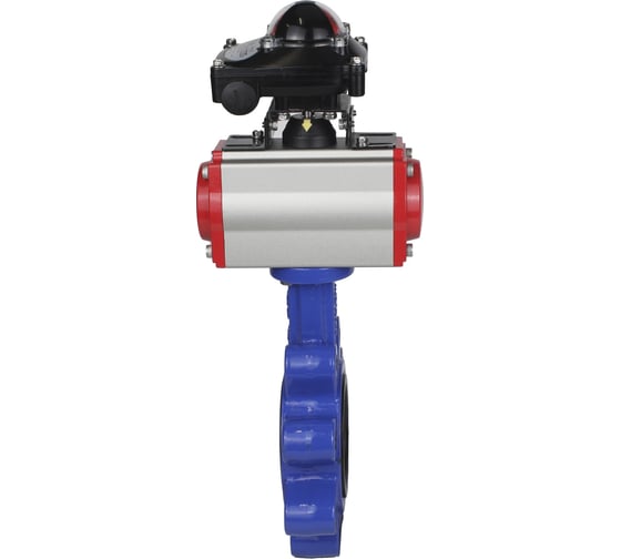 Затвор DN.ru QT450-QT450-EPDM-2W-Fb-H Ду65 Ру16 LUG пн.привод, пн.распределитель, БКВ D050-50787