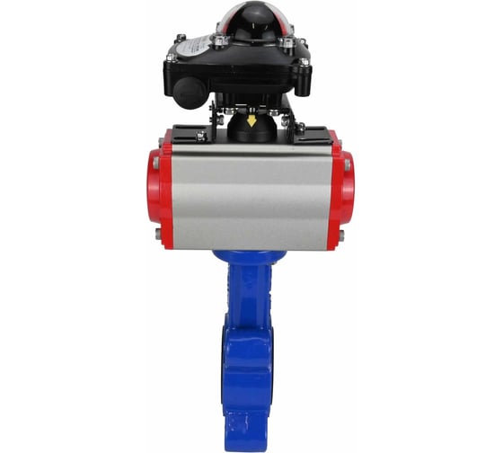 Затвор DN.ru QT450-QT450-EPDM-2W-Fb-H Ду65 Ру16 LUG пневмопривод, БКВ D050-50214