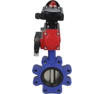 Затвор DN.ru QT450-QT450-EPDM-2W-Fb-H Ду65 Ру16 LUG пн.привод, пн.распределитель, БКВ D050-52338