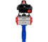 Затвор DN.ru QT450-QT450-NBR-2W-Fb-H Ду100 Ру16 LUG пневмопривод, БКВ D050-51887 8