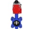 Затвор DN.ru QT450-QT450-NBR-2W-Fb-H Ду125 Ру16 LUG пневмопривод D050-51816 6