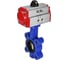Затвор DN.ru QT450-QT450-NBR-2W-Fb-H Ду65 Ру16 LUG пневмопривод D050-51813 7
