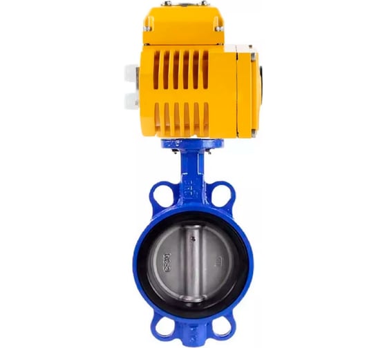 Дисковый затвор DN.ru QT450-QT450-NBR-2W-Fb-H LUG Ду100 Ру16 электропривод QT-010 24В D050-53041 1
