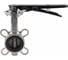 Дисковый поворотный затвор DN.ru 304-304-VITON-2W-Fb-H Ду50 Ру16 с рукояткой D050-46271 1