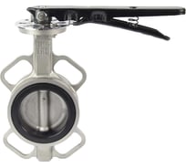 Дисковый поворотный затвор DN.ru 304-304-VITON-2W-Fb-H Ду80 Ру16 с рукояткой D050-46273