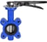 Дисковый затвор DN.ru поворотный QT450-304-EPDM-2W-Fb-H Ду80 Ру16 LUG с рукояткой D050-49963 6