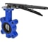 Дисковый затвор DN.ru поворотный QT450-304-EPDM-2W-Fb-H Ду80 Ру16 LUG с рукояткой D050-49963 7